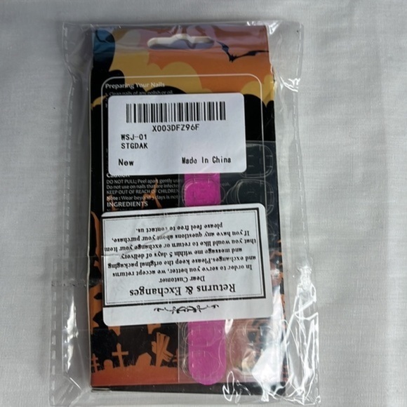 Halloween Nails Set Long‎ Press Fake Nails Tips - Picture 3 of 4